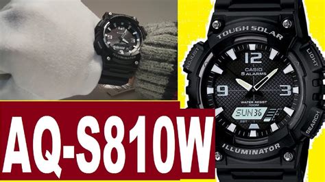 casio aq s810w instructions.